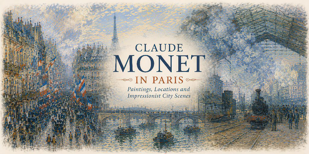 Claude Monet in Paris - Paintings, Locations and Impressionist City Scenes